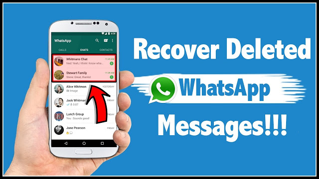 How to restore deleted messages in whatsapp 1