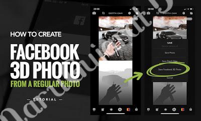 How To create 3D photo In Facebook