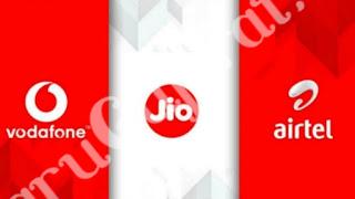 JIO,Vodafone-Idea and Airtel New Richarge Plan 2020