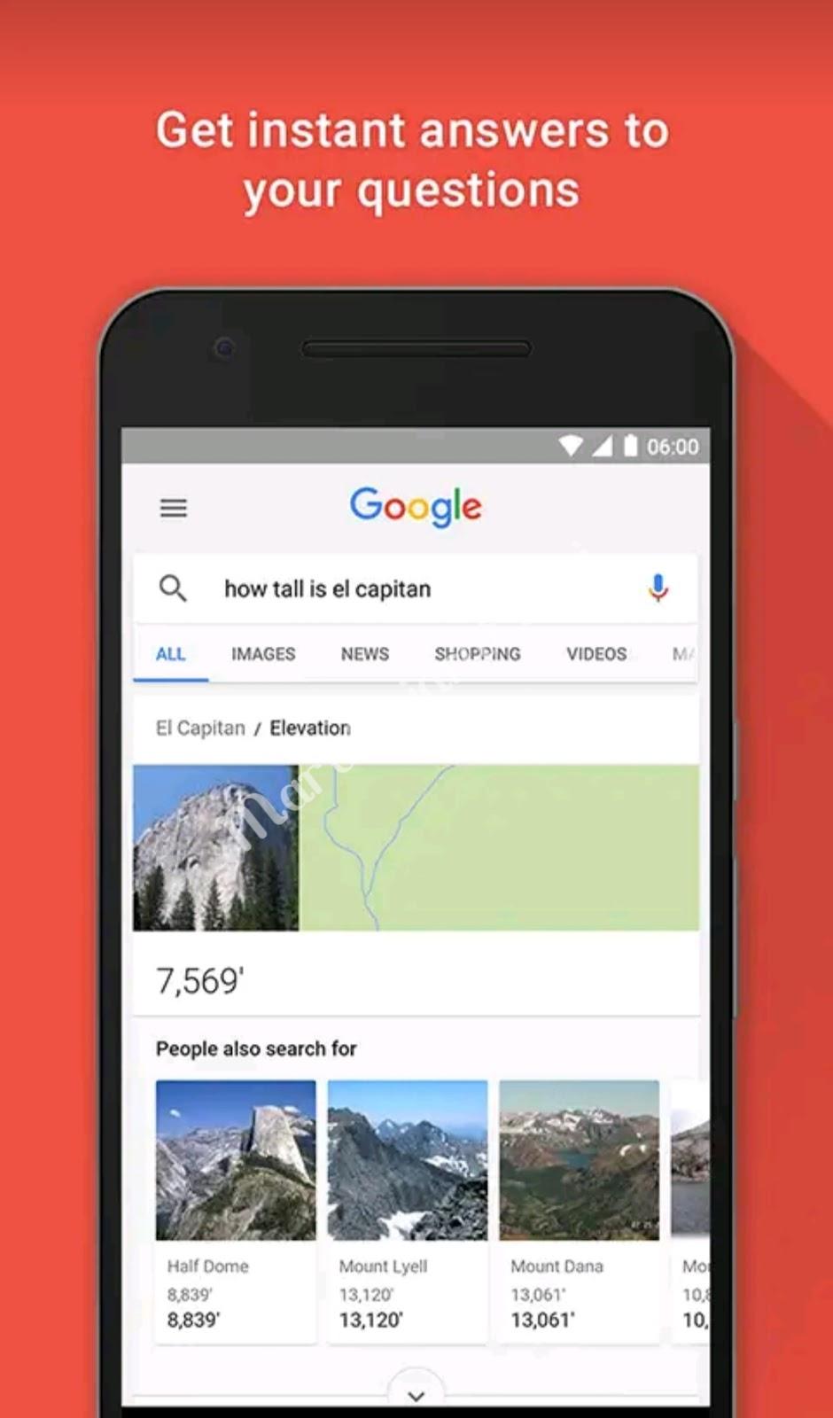 Google lens Official app for Android smartphone